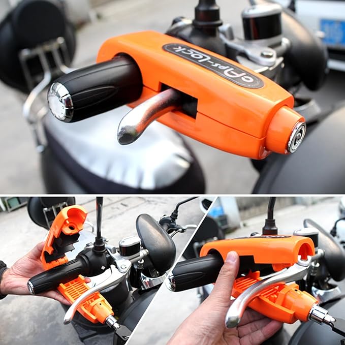 Motorcycle Handlebar Lock – Heavy Duty Anti-Theft Security