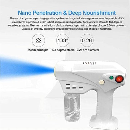 Nano Hair Steamer Gun – Hydrating Micro Mist Sprayer 💨💇‍♀️
