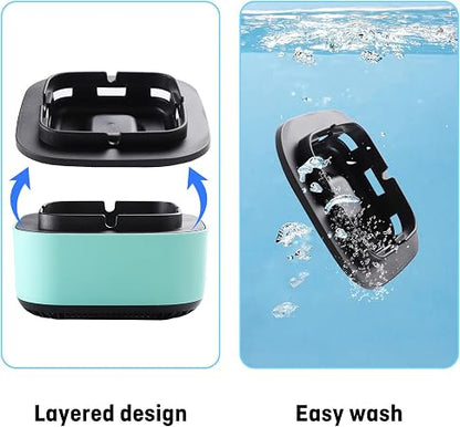 Smokeless Ashtray for Cigarettes Indoor, 2-in-1 With Air Purifier Multifunctional Smokeless Ashtray