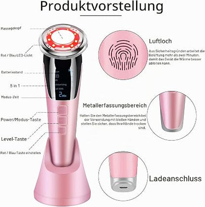 5-in-1 Facial Beauty Device ✨💆‍♀️