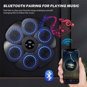 Professional Bluetooth Music Boxing Machine with LED Lights With Gloves