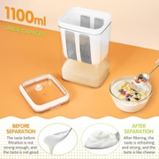 Greek Yogurt Strainer 1100ml – Multi-Purpose Yogurt Maker