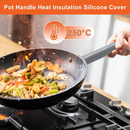 Silicone Pot Handle Cover – Heat Resistant Anti-Scald Grip