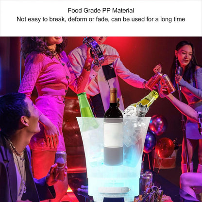 LED Ice Bucket Speaker – Color-Changing Bluetooth Cooler Bucket 🧊🎵✨