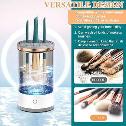 Automatic Electric Makeup Brush Cleaner 💄🫧