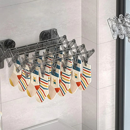 Foldable Sock Drying Rack – Space Saving Suction Design