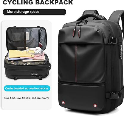 Vacuum Compression Travel Backpack with Pump – Space Saver Bag for Camping & Luggage