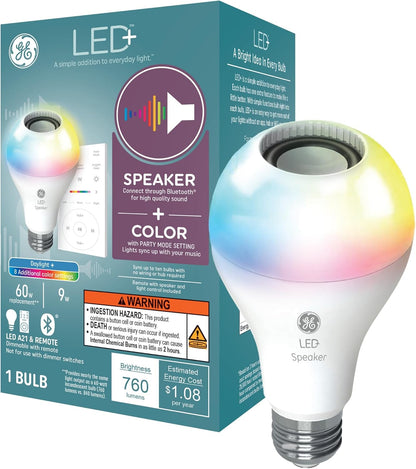 Color Changing RGB LED Bulb Lamp Light with Remote Control
