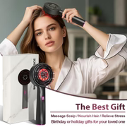 Laser Therapy Hair Growth Comb – Electric Scalp Massager & Hair Oil Applicator Waterproof