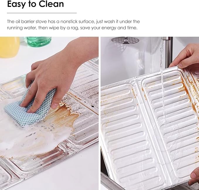 Foldable Stove Splash Guard – Oil & Heat Shield 🍳🔥