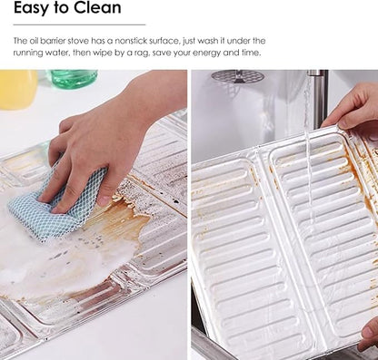Foldable Stove Splash Guard – Oil & Heat Shield 🍳🔥