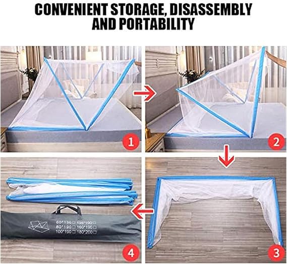 Foldable Mosquito Net Tent 🦟🛏️