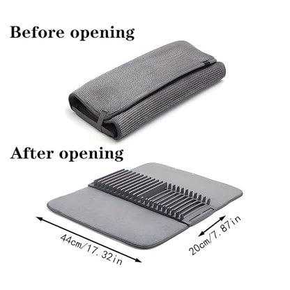 Super Absorbent Dish Drying Mat 🍽️💧