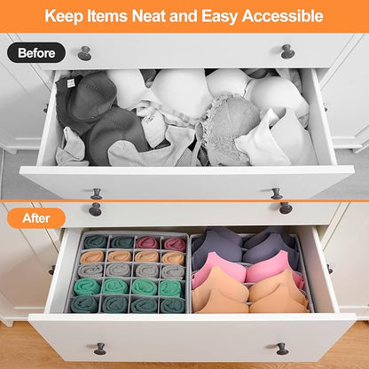 Underwear Storage Box Set Of 4 Pcs