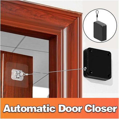 Automatic Door Closer – Punch-Free 🚪🔄