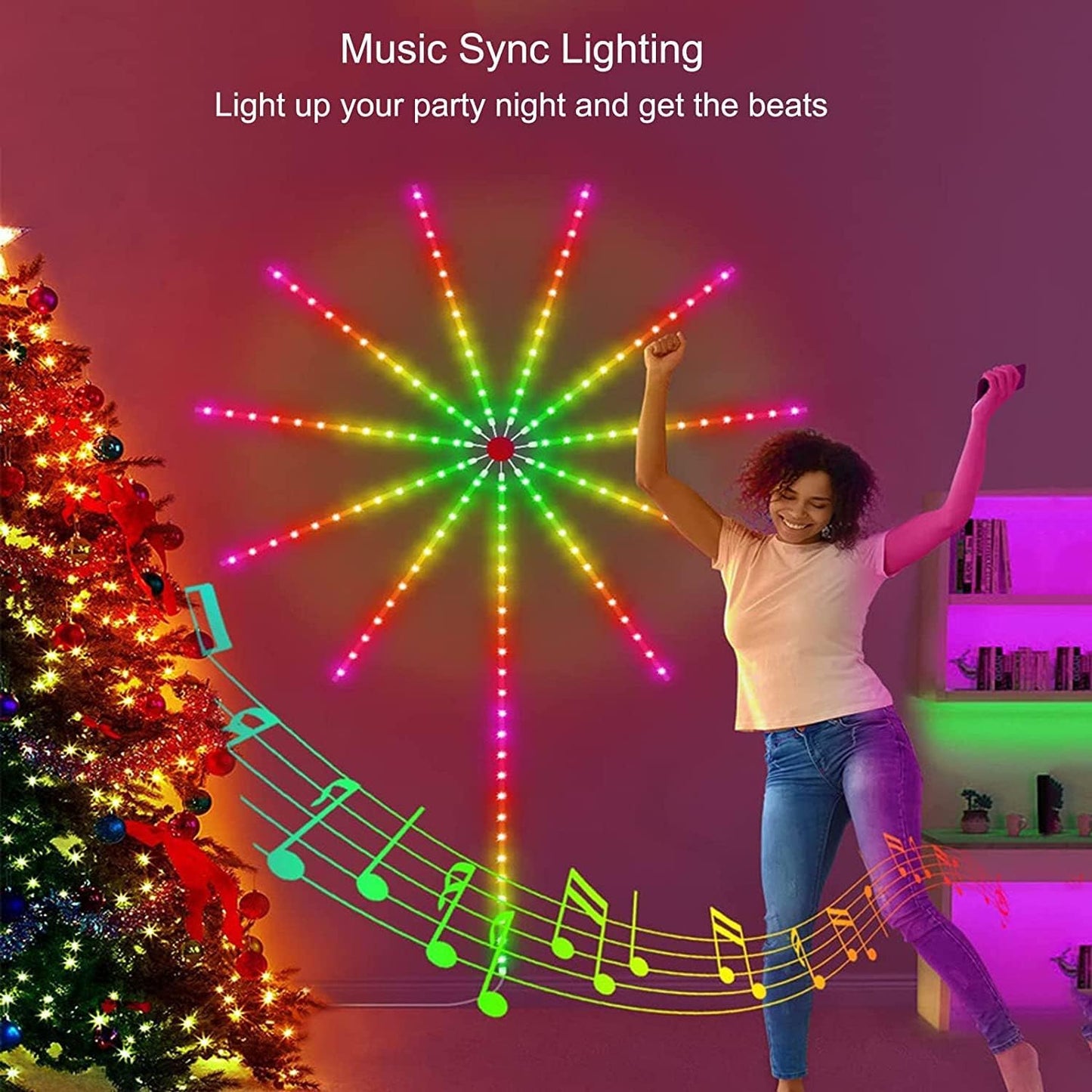 Smart Firework LED Light