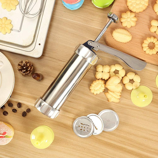 Stainless Steel Cookie Press & Churro Maker 🍪✨