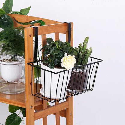 Hanging Behind-Door Storage Basket-B 🧴🖤