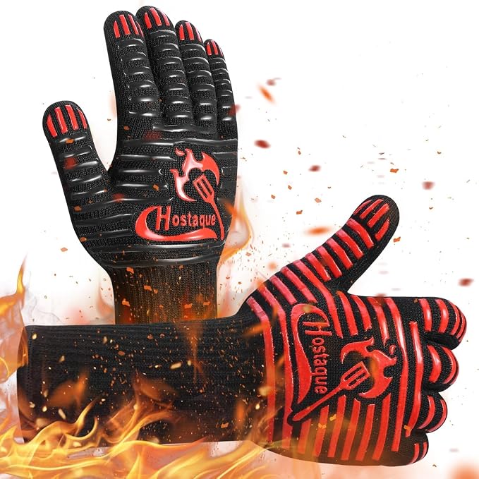 Extreme Heat Resistant BBQ Gloves 🔥🧤