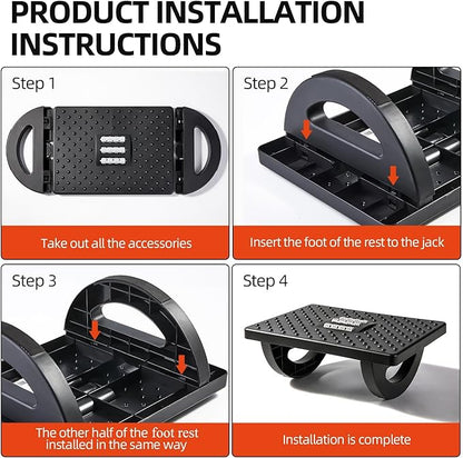 Portable Foot Rest Stool – Non-Slip Bathroom Step Stool 🦶✨