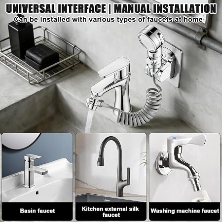 Basin Handheld Shower Sprayer with Hose 🚿✨