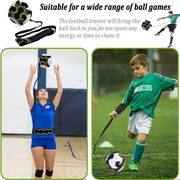 Football Kick Trainer Soccer Training Waist Belt Adjustable