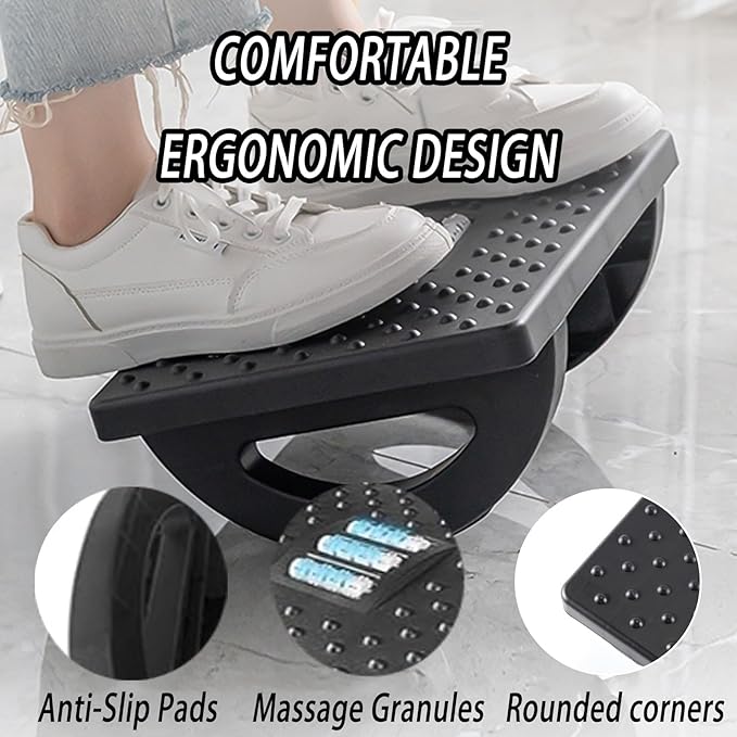 Portable Foot Rest Stool – Non-Slip Bathroom Step Stool 🦶✨