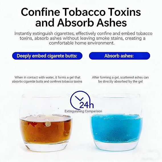 Disposable Foam Ashtrays – 25PCS 🚬🧼