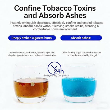 Disposable Foam Ashtrays – 25PCS 🚬🧼