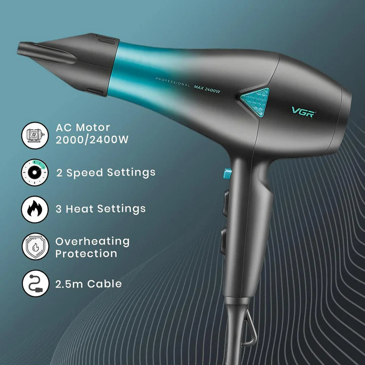 VGR Professional Hair Dryer