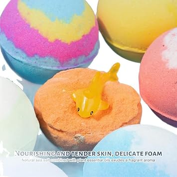 12-Piece Kids Bath Bomb Set 🛁🌊🐠