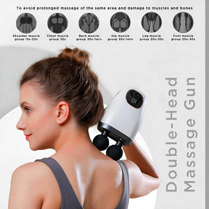 Double Head Massager Gun