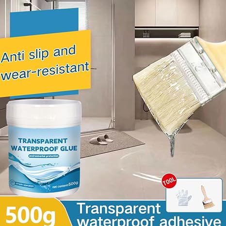 Transparent Waterproof Sealant – 300g Anti-Leak Repair Glue 💧✨