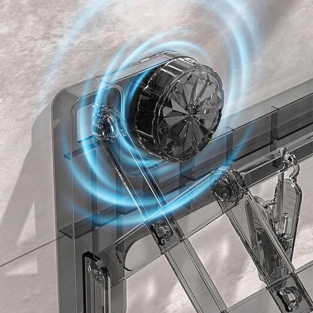 Foldable Sock Drying Rack – Space Saving Suction Design