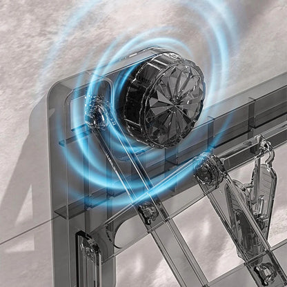 Foldable Sock Drying Rack – Space Saving Suction Design