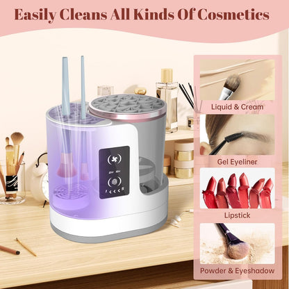 3 in 1 Makeup Brush Cleaner & Dryer & Holder
