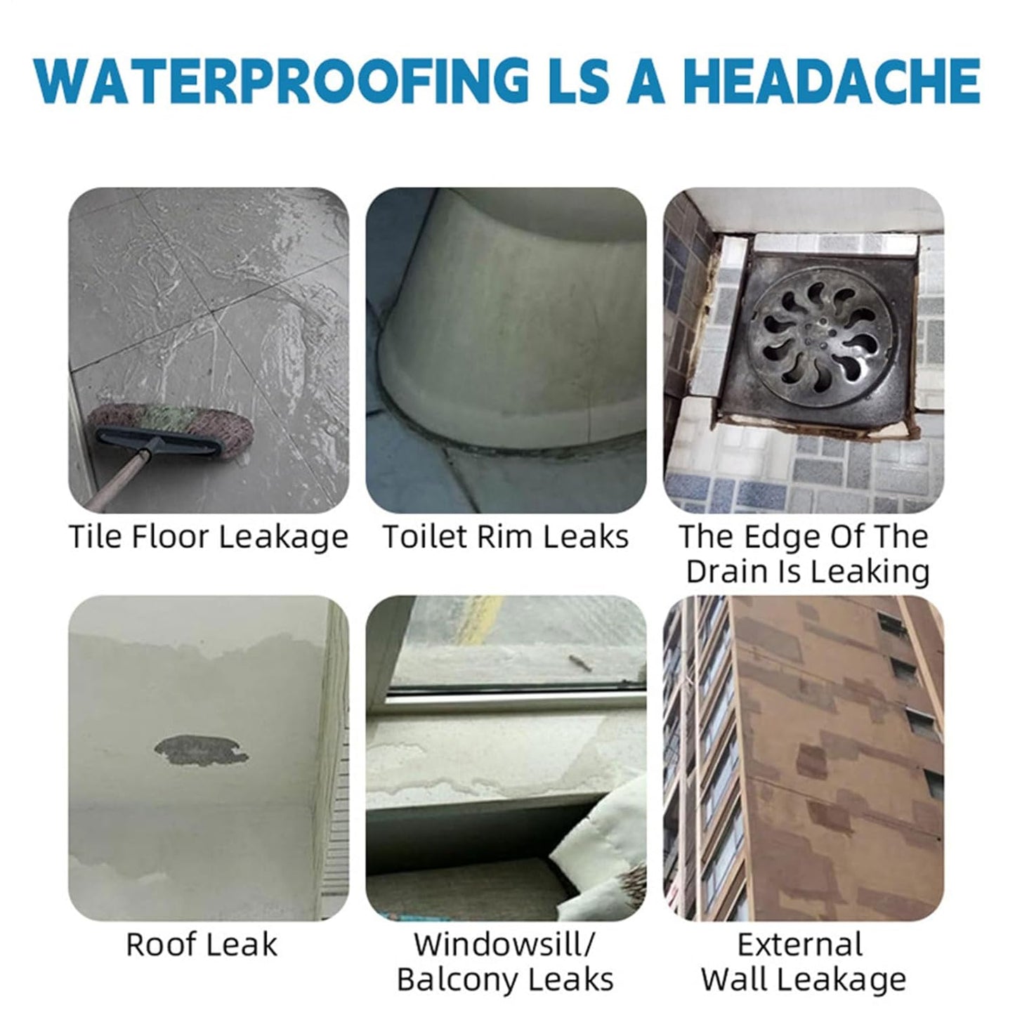 Transparent Waterproof Sealant – Anti-Leak Repair Kit