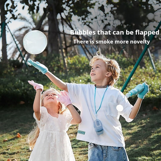 Elastic Bubble Fog Wand