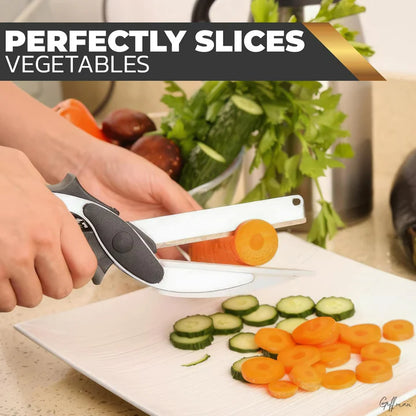 Kitchen Scissor Smart Cutting Board