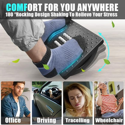 Portable Foot Rest Stool – Non-Slip Bathroom Step Stool 🦶✨