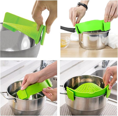 Clip-On Pot Strainer 🥦🍝💧