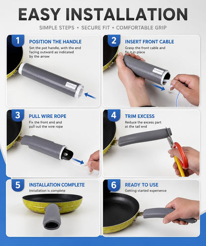 Heat-Resistant Pan Handle Cover 🍳🔥🖐️