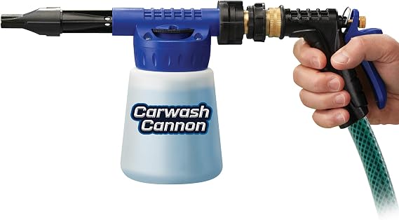 Car Wash Foam Cannon – 5-Setting Foam Blaster Spray Gun 🚗🫧✨