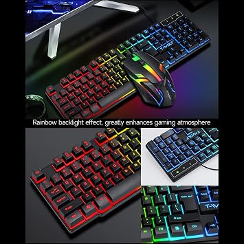 4 in 1 Gaming Combo ( Keyboard - headset - mousepad - mouse )