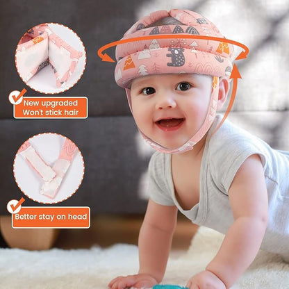 Baby Head Protection Helmet – Soft Safety Cushion 2 Pack