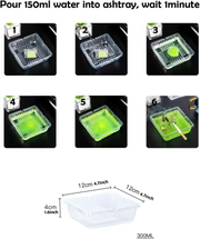 Disposable Ashtrays with Water Sands Gel