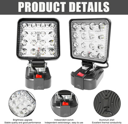 LED Work Light Battery Portable