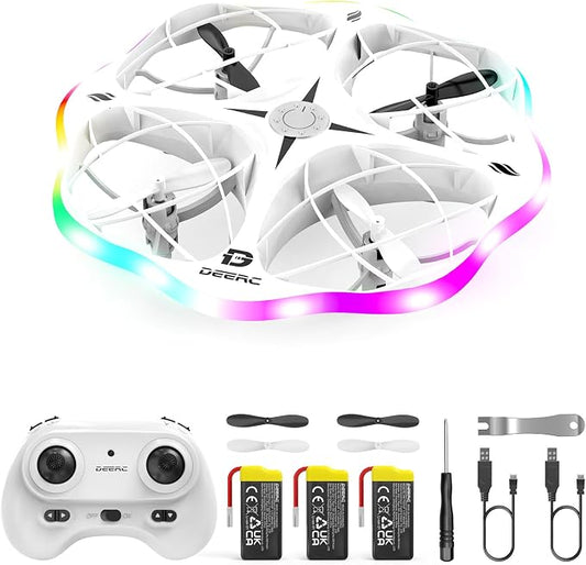 Cool Led Drone 360Degree Roll Colorful Luminous Ball Stunt Tumbling Quadcopter Toy BK8