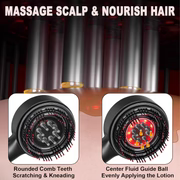 Laser Therapy Hair Growth Comb – Electric Scalp Massager & Hair Oil Applicator Waterproof