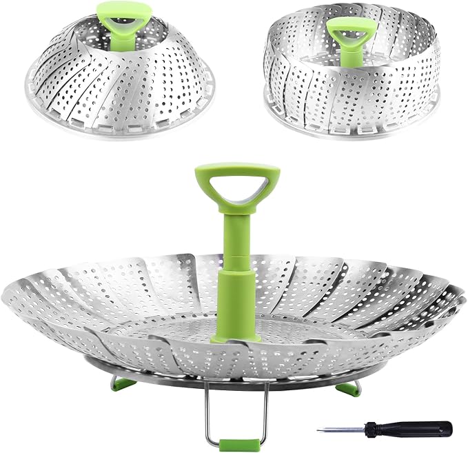 Expandable Vegetable Steamer Basket 🥦🍲